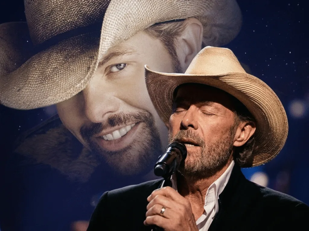 HE TAUGHT A NEW GENERATION TO LOVE THE OLD FRONTIER. Toby Keith wasn't just a singer from Oklahoma; he was a modern-day outlaw who carried the dust of the trail in his voice. "Should've Been A Cowboy" wasn't just his debut; it was his soul's manifesto. Legend has it he wrote the lines in a hotel bathroom after watching a friend get rejected by a lady at a bar. In that moment, he realized life is much simpler with a horse, a campfire, and a star-filled sky. He sang for the dreamers trapped behind desks, yearning for the freedom of the open range and the ghost of Marshall Dillon. Even after his recent passing, his music remains a steady hand on the reins of our heritage. The highway of life is long, but he showed us how to ride it with pride.